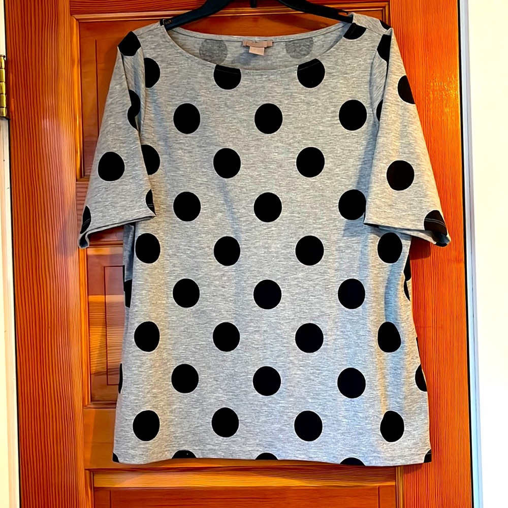 H&M Polka Dot Tee XL